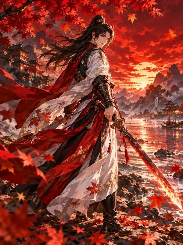 枫火照江封面